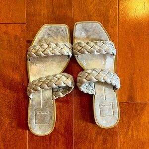 Dolce vita gold braided sandals